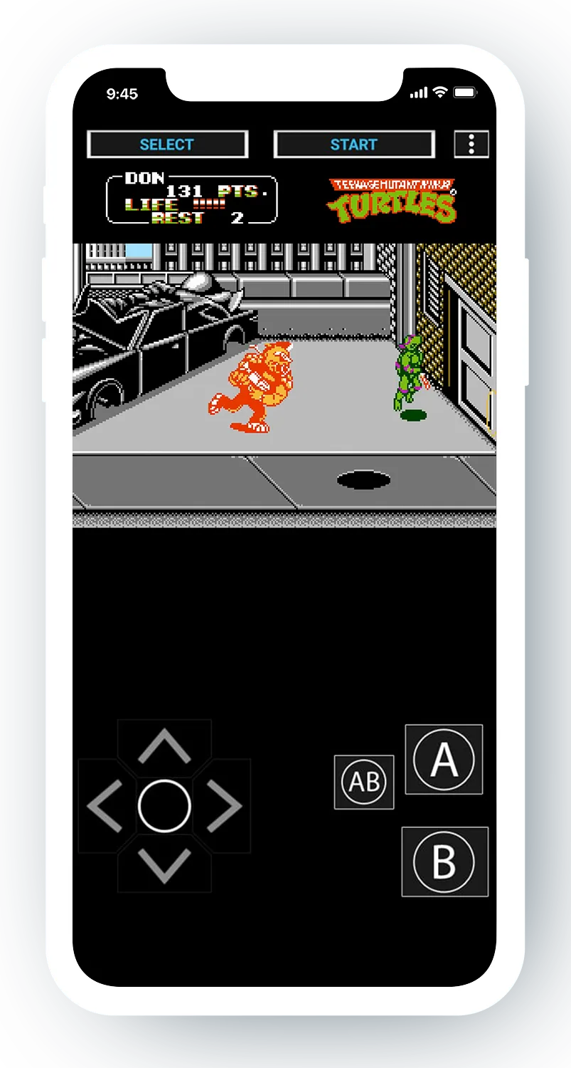 Teenage Mutant Ninja Turtles II Nes Android APK