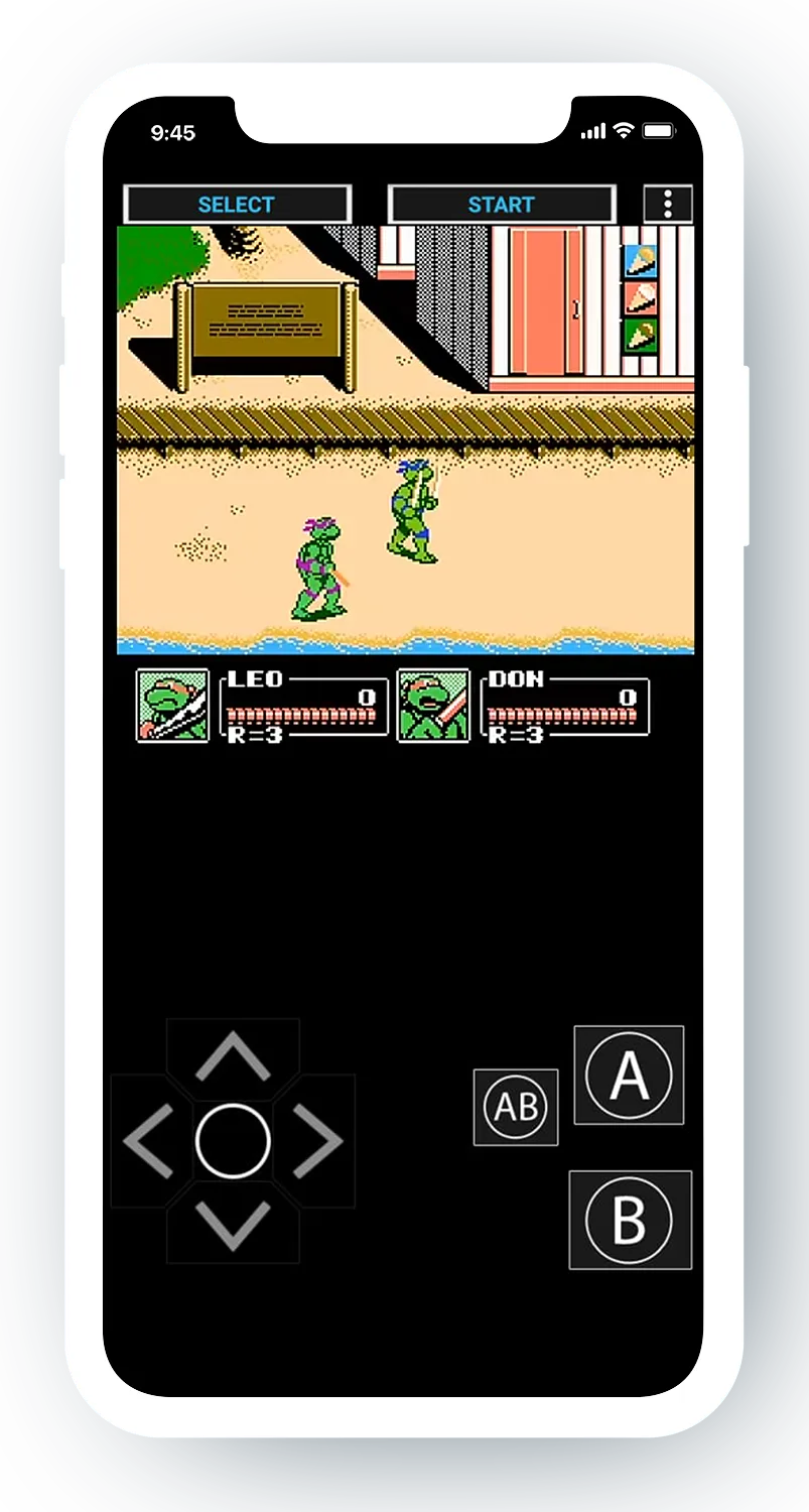 Teenage Mutant Ninja Turtles III Nes Android APK
