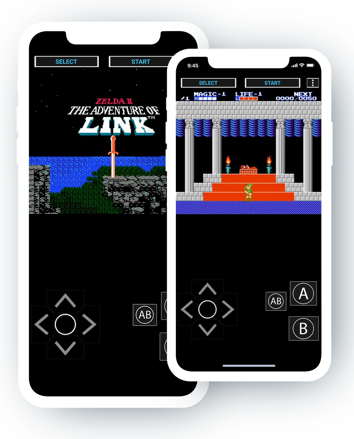 Zelda 2 : The Adventure of Link Nes Android APK