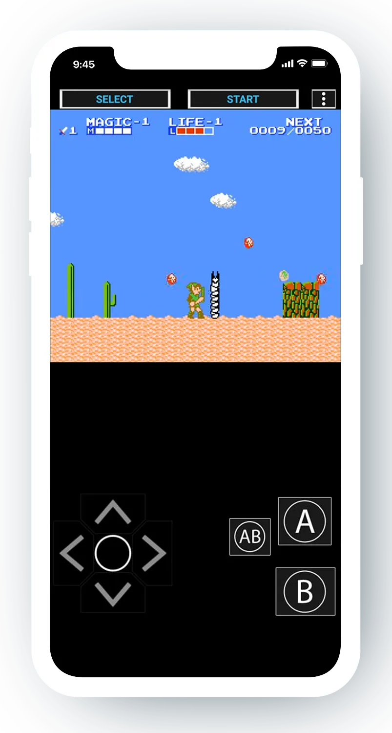 Zelda 2 : The Adventure of Link Nes Android APK