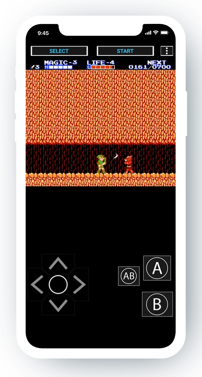 Zelda 2 : The Adventure of Link Nes Android APK