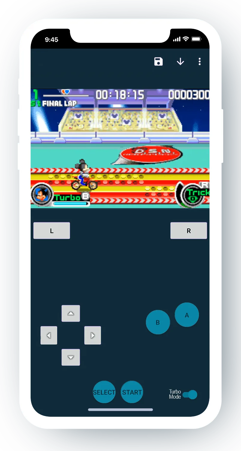Disney Sports Motocross GBA Android APK