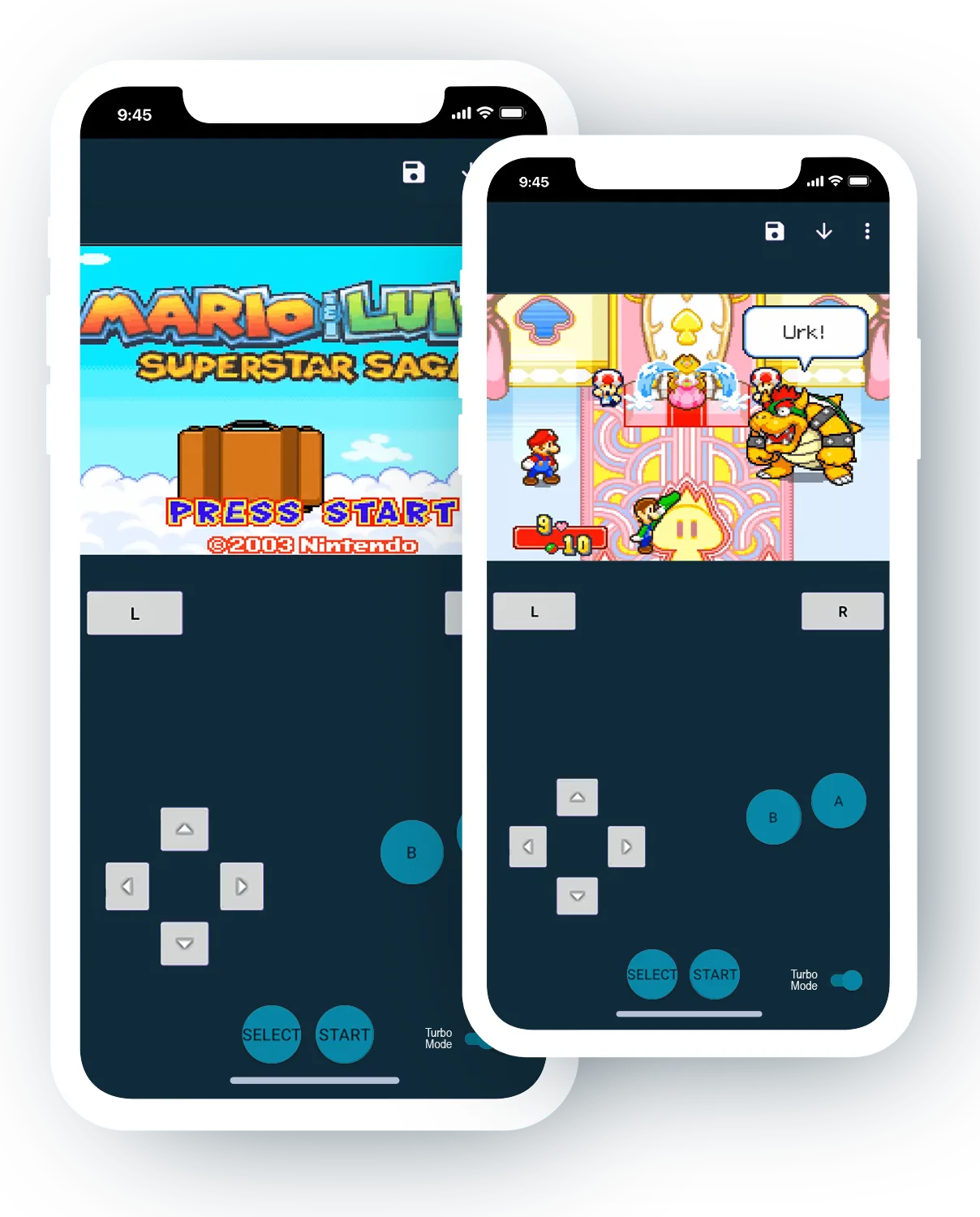 Mario and Luigi Superstar Saga GBA Android APK