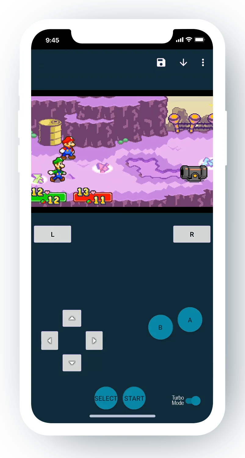 Mario and Luigi Superstar Saga GBA Android APK
