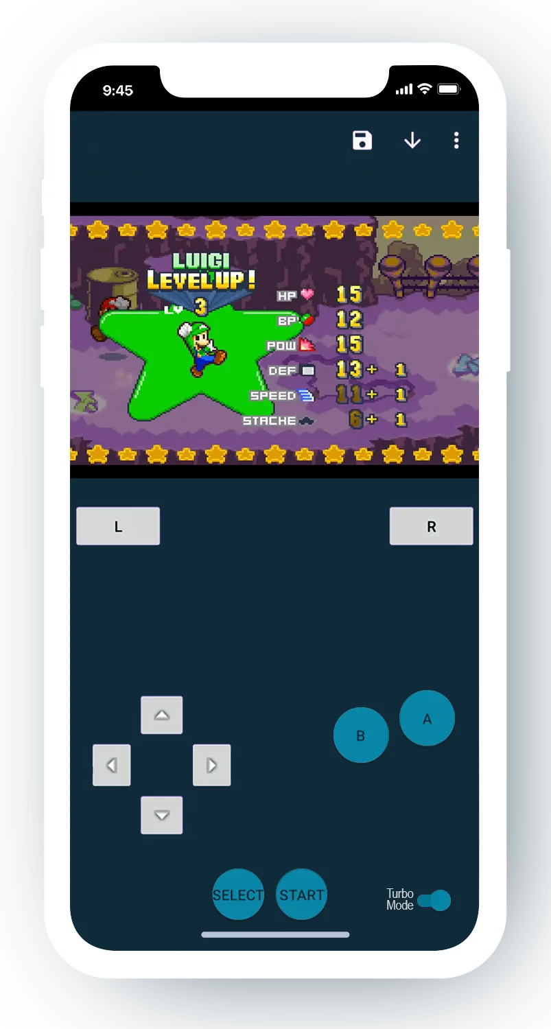 Mario and Luigi Superstar Saga GBA Android APK