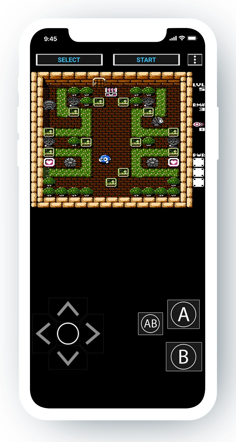 Adventures of lolo 3 NES Android APK