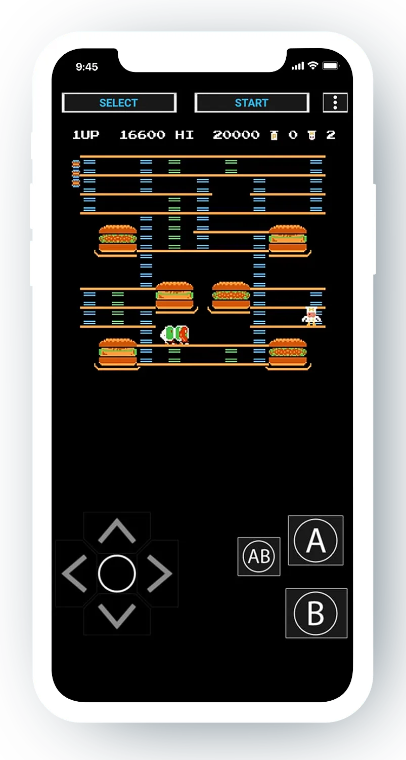 Burger Time NES Android APK