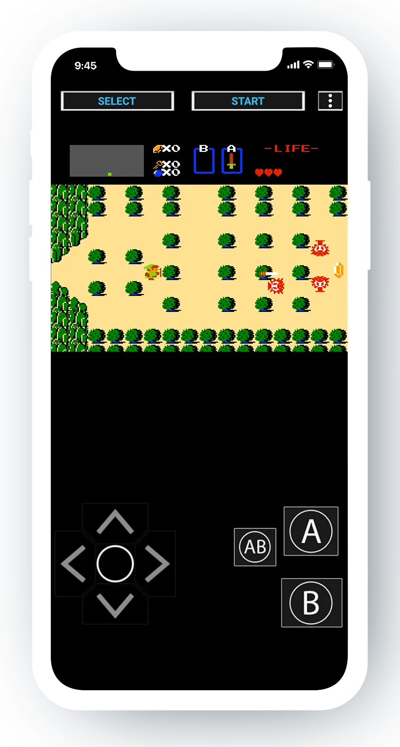 Zelda 1 : The Legend Of Zelda NES For Android APK