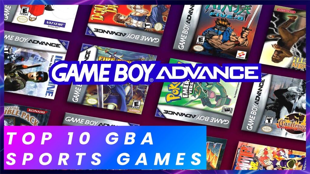 Top 10 Sports Games on Game Boy Advance ( gba )