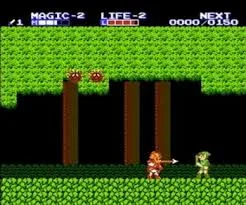 1. Zelda II: The Adventure of Link NES-Spiele