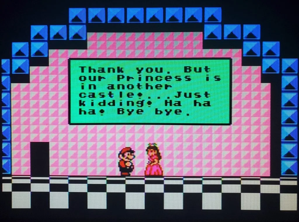 re dei classici (Super Mario bros. e Super mario bros. 3)