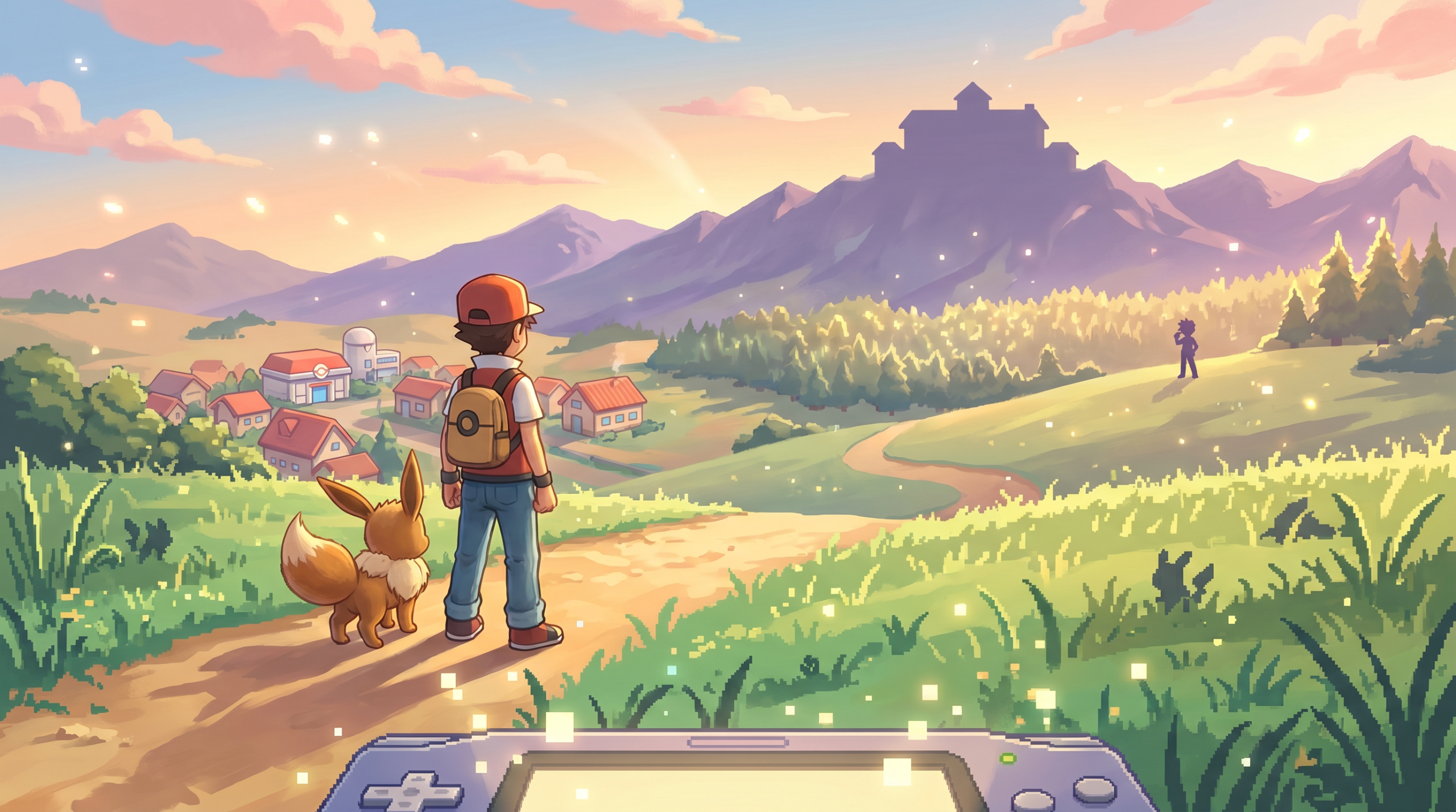 The Real Experience of Pokemon Lets Go Eevee GBA