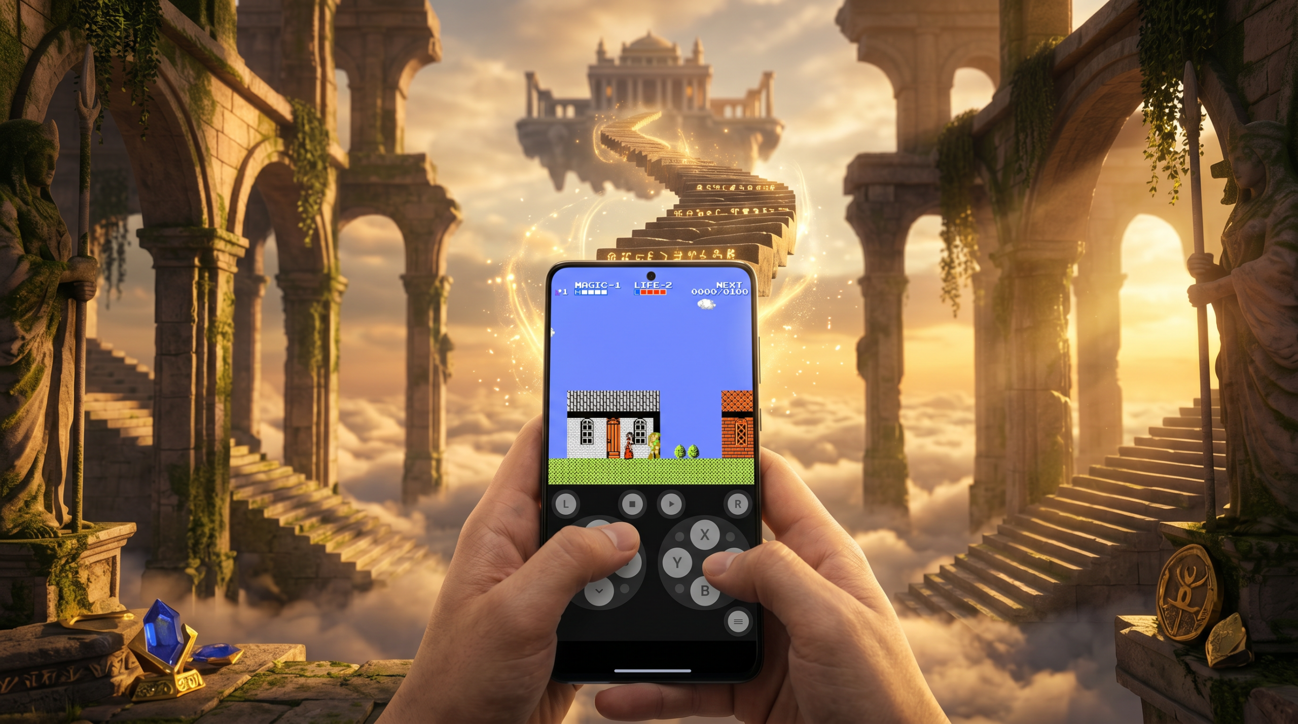How To Play The Zelda II Android APK With No Emulator