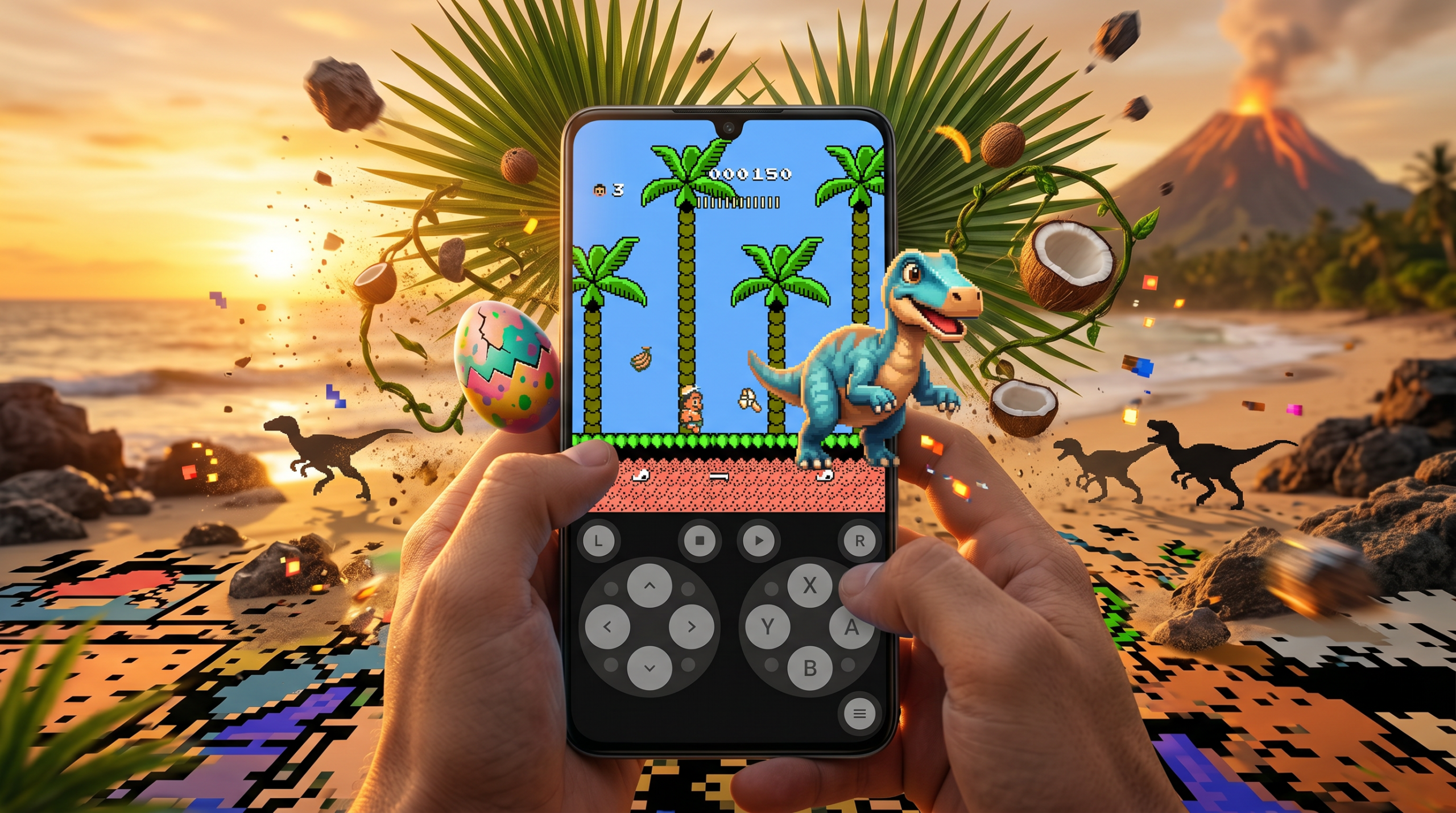 How to Play Adventure Island II NES APK on Android No Emulator