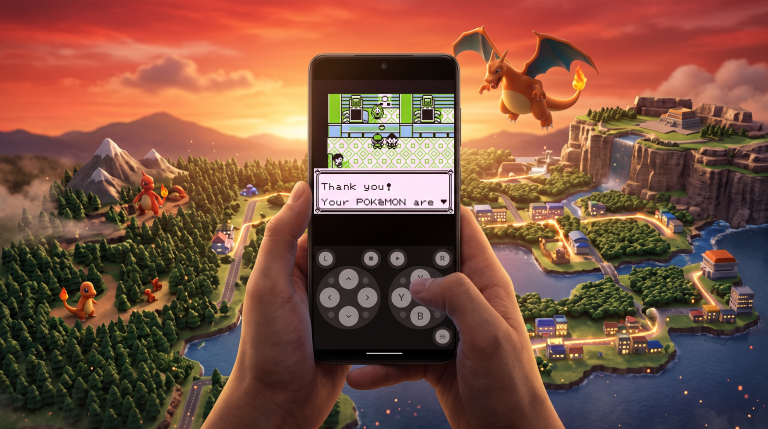 How to Play Pokemon Red Android APK No Emulator Needed