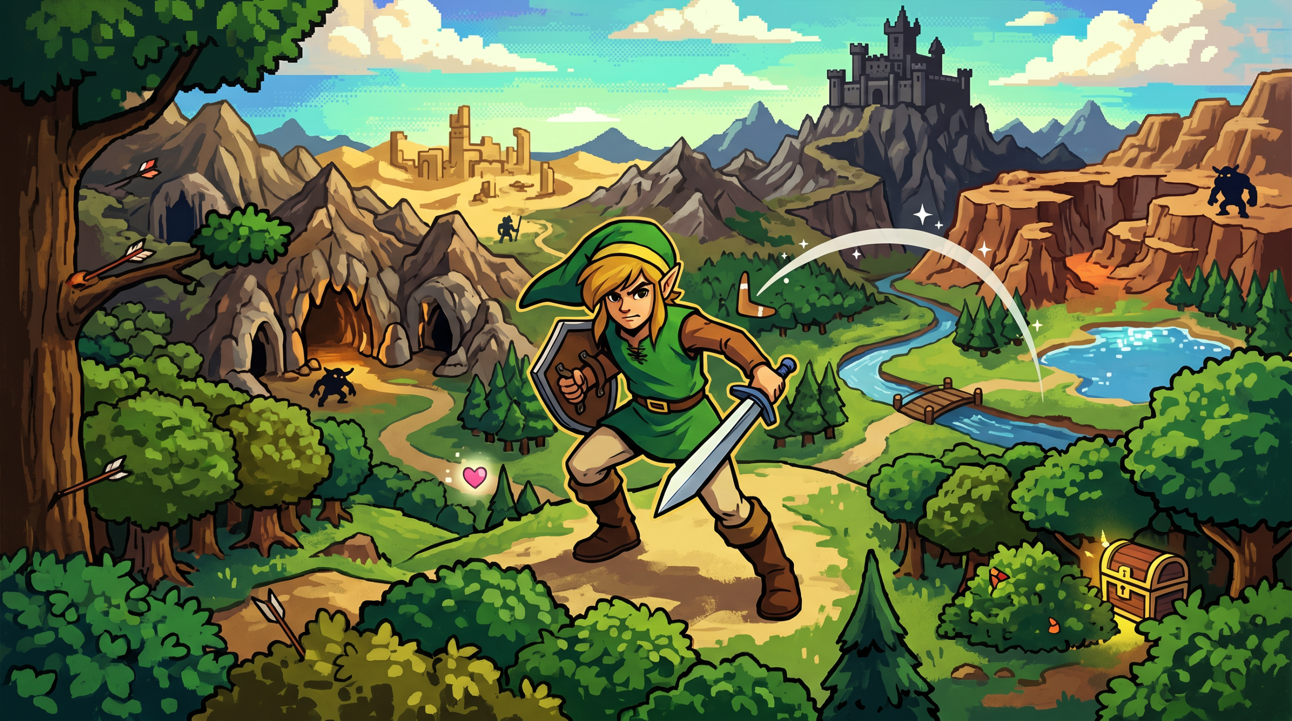 The Hidden Blueprint Inside The Legend of Zelda NES