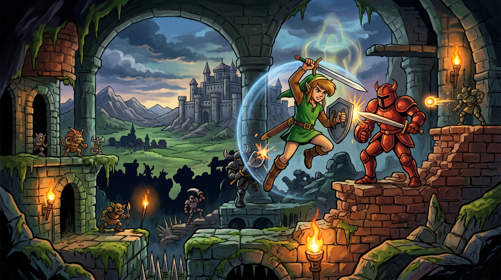 The Hidden Brilliance of Zelda II Adventure of Link