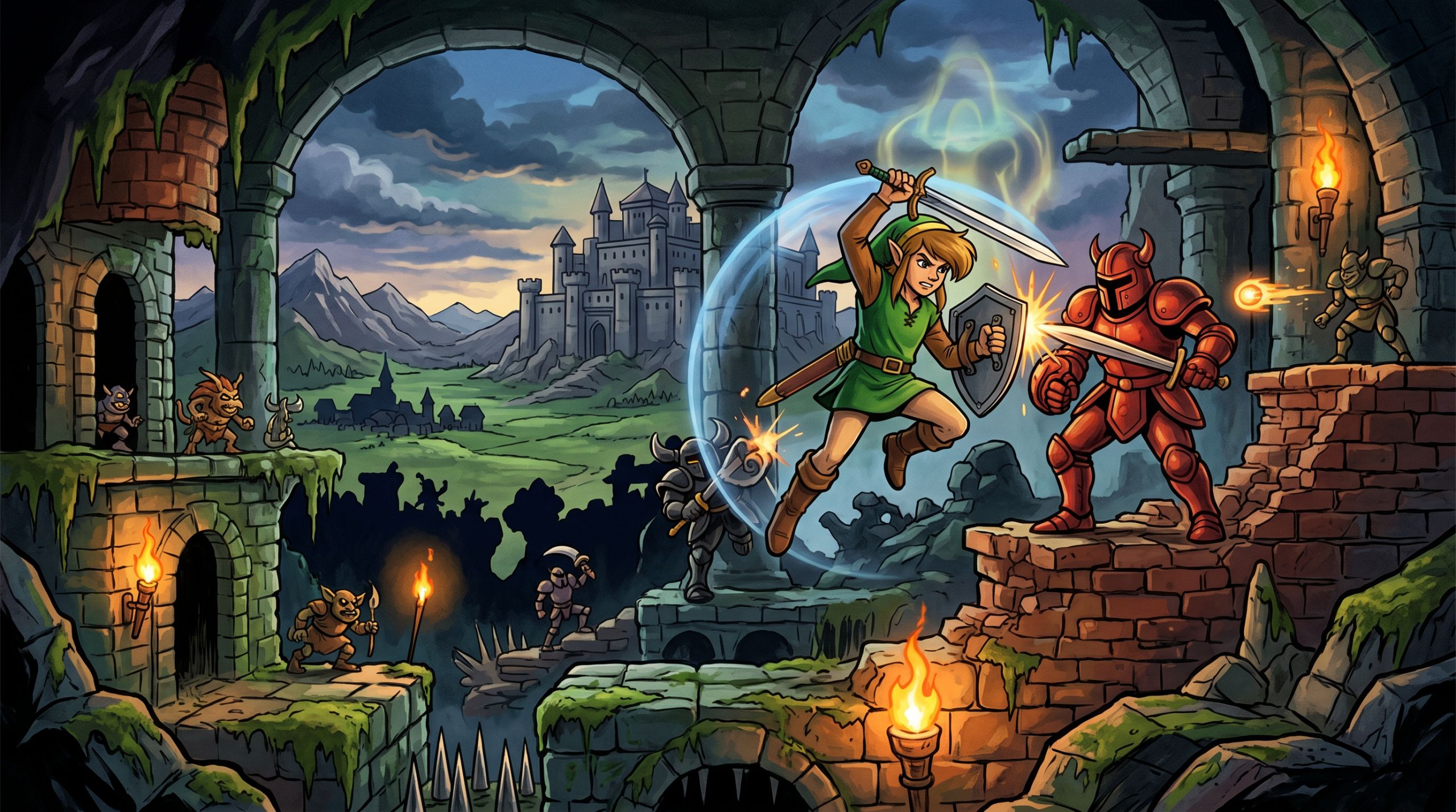 The Hidden Brilliance of Zelda II Adventure of Link