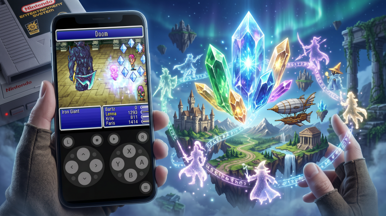 How to Play Final Fantasy V Advance APK on Android No Emulator
