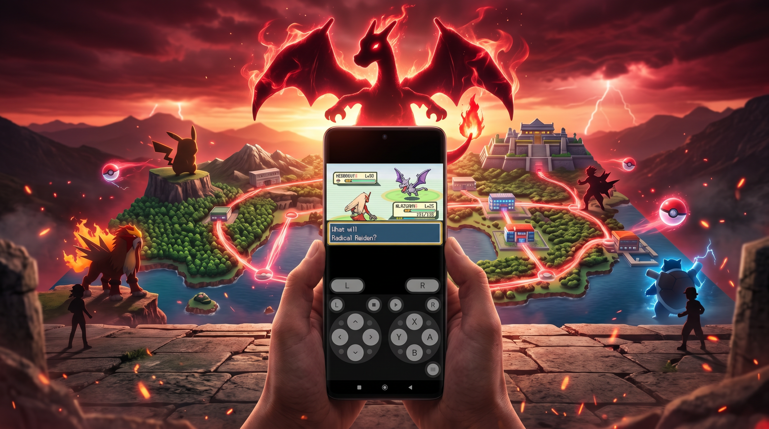 How to Play Pokémon Radical Red GBA Hack on Android No Emulator Needed