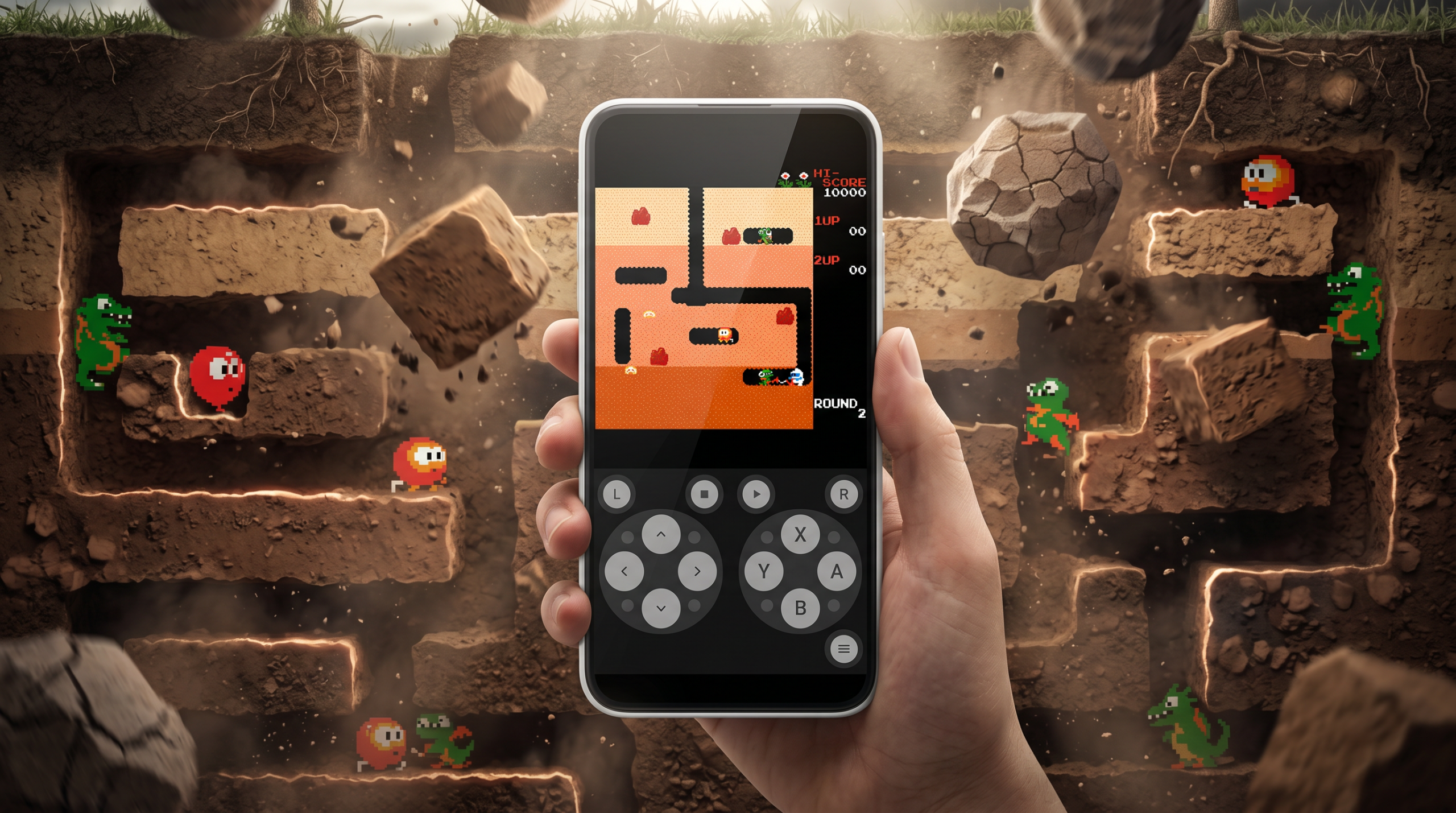 How to Play Dig Dug NES APK on Android: No Emulator Needed