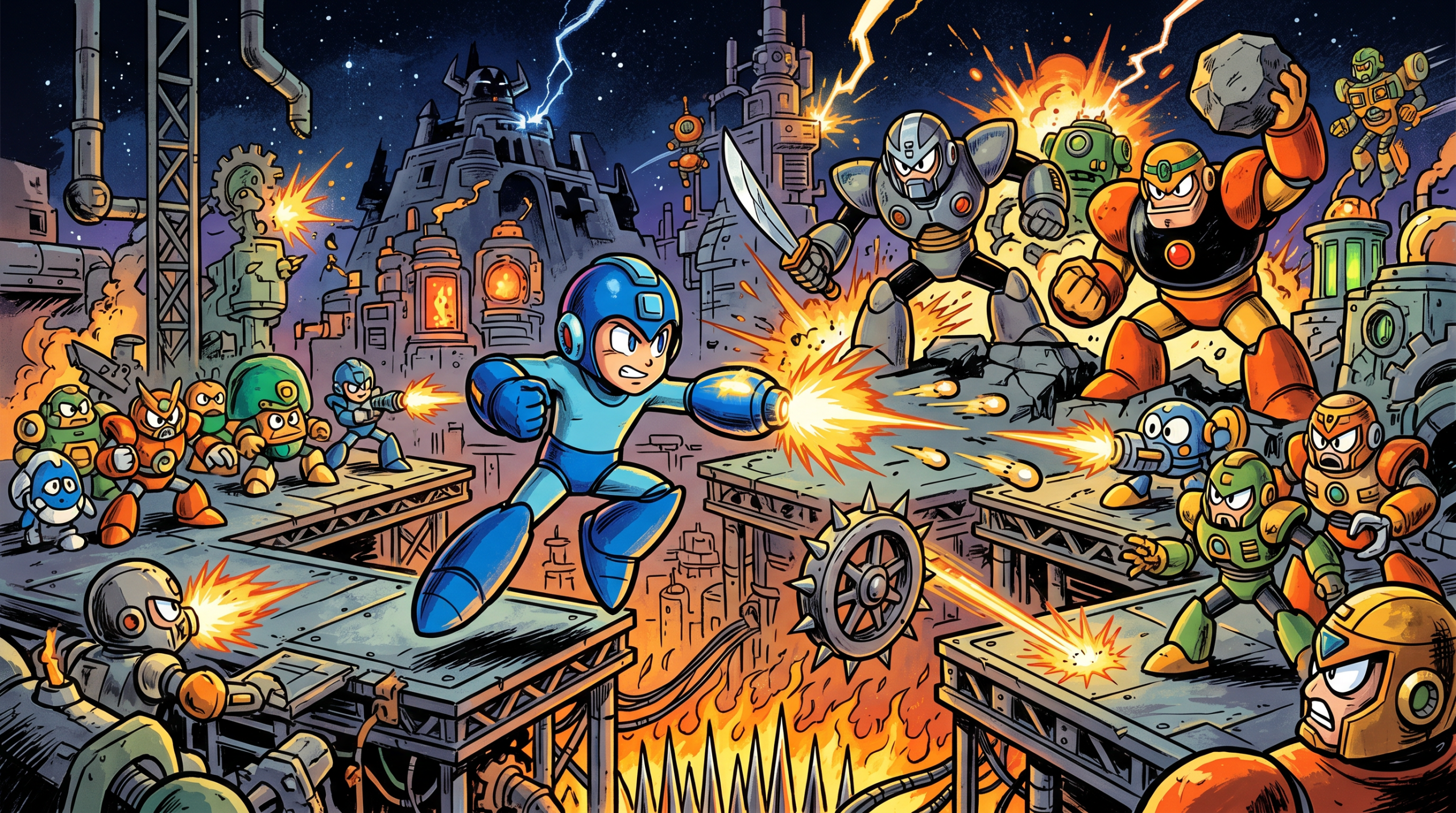 What we learned mastering the Mega Man NES classic